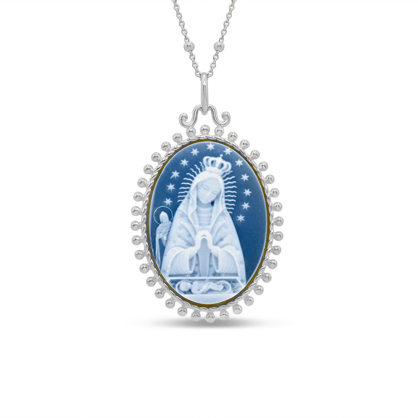 Emperatriz Virgen de La Altagracia Medallion - Silver Edition