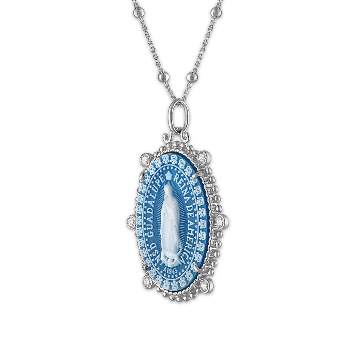 Reina Our Lady of Guadalupe Medallion - Limited Edition (Silver) Necklaces
