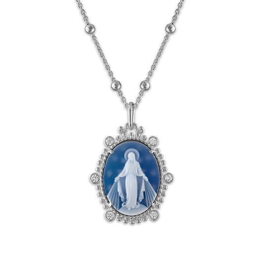 Imperial Miraculous Mary Medallion - Limited Edition Silver Necklaces