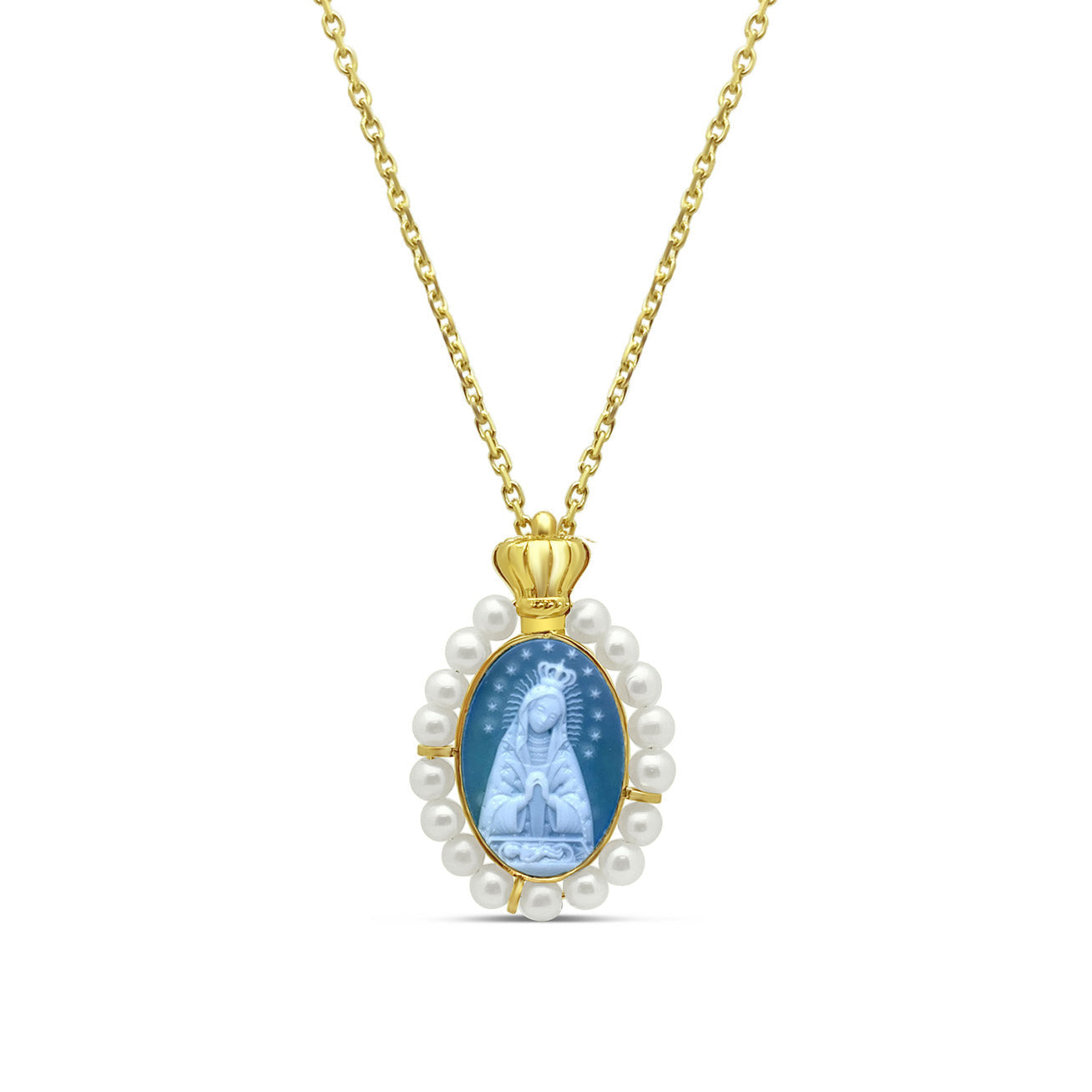 Princesa 18k Gold Virgen de la Altagracia