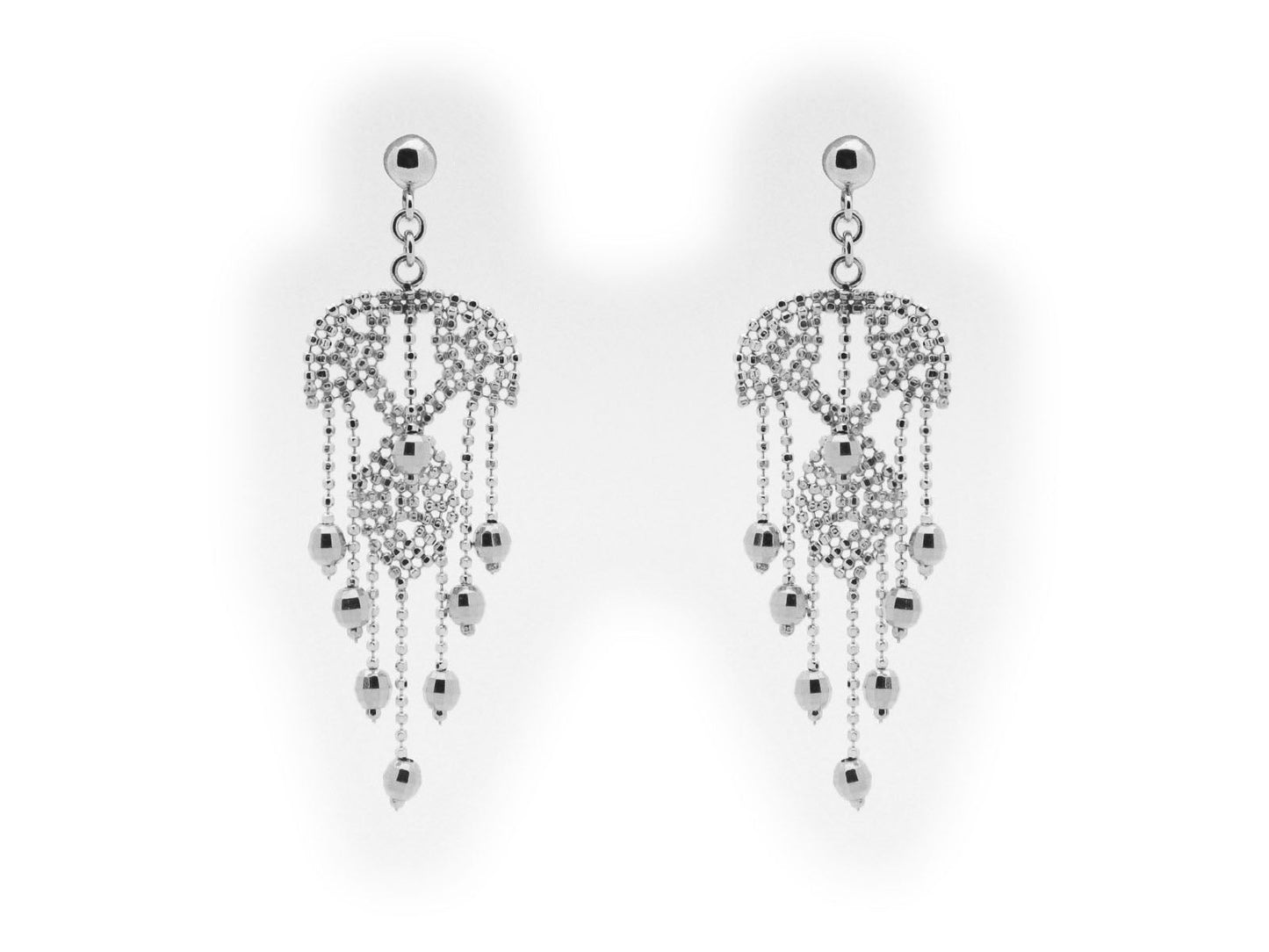 Silk Chandelier Earrings Earrings