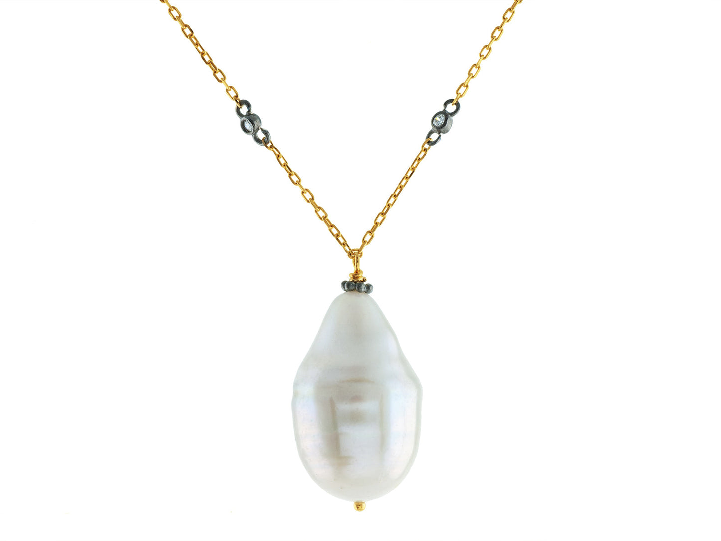Baroque Pearl Pendant Necklace Necklaces