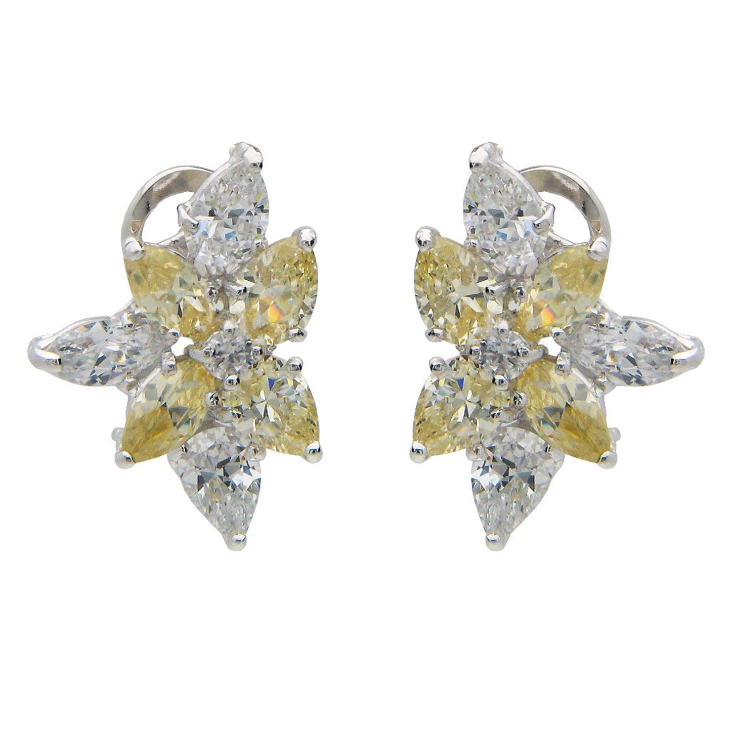 Signature Art Deco Canary Stud Earrings Earrings