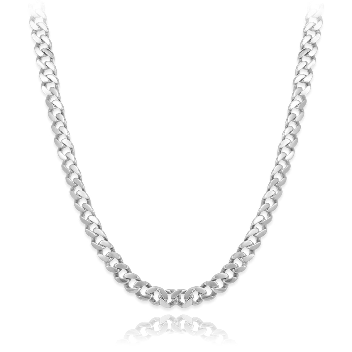 Men's Cuban Curb Link Chain Necklace 26" Necklaces
