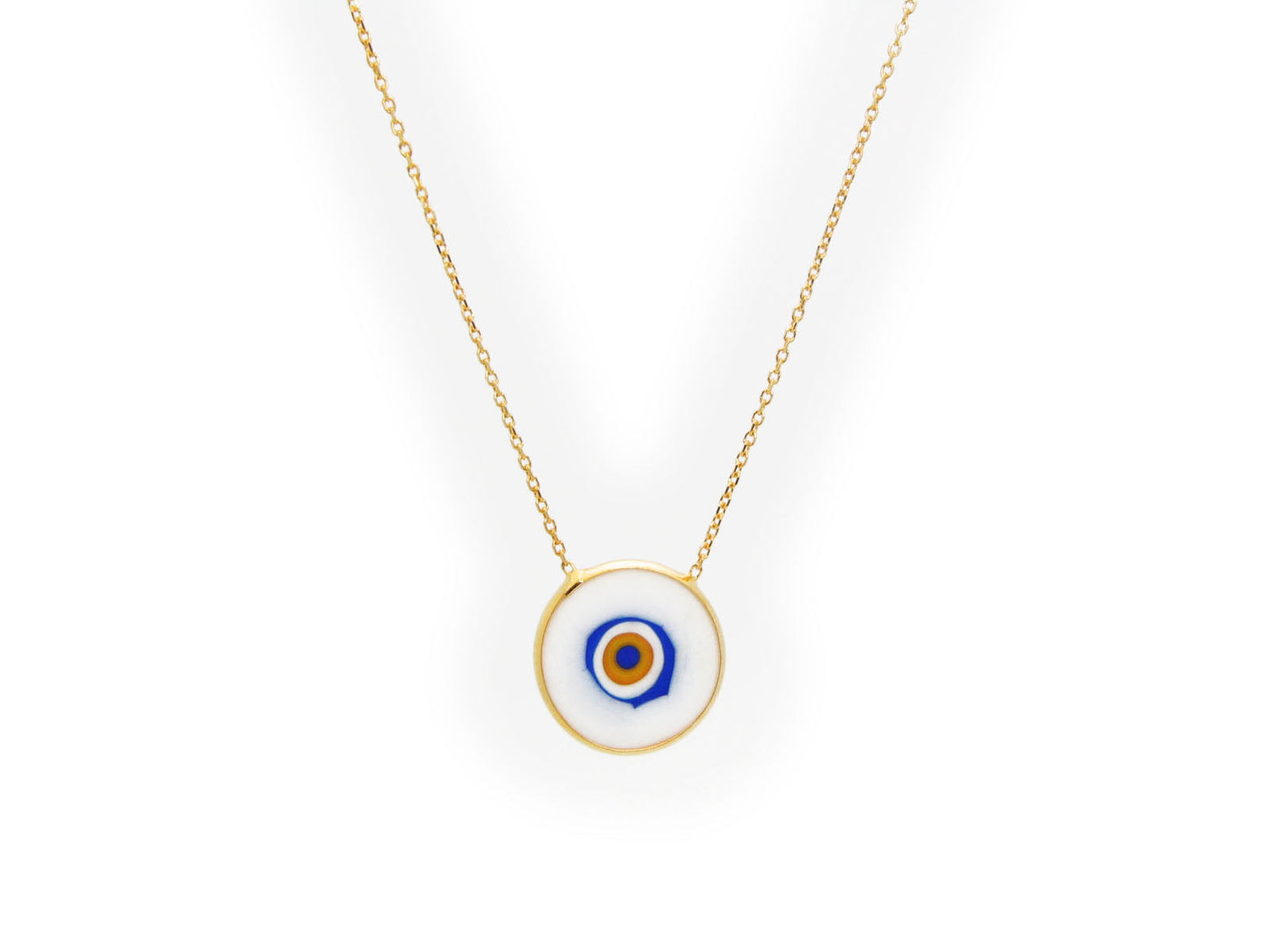 Crystal Evil Eye Necklace Necklaces