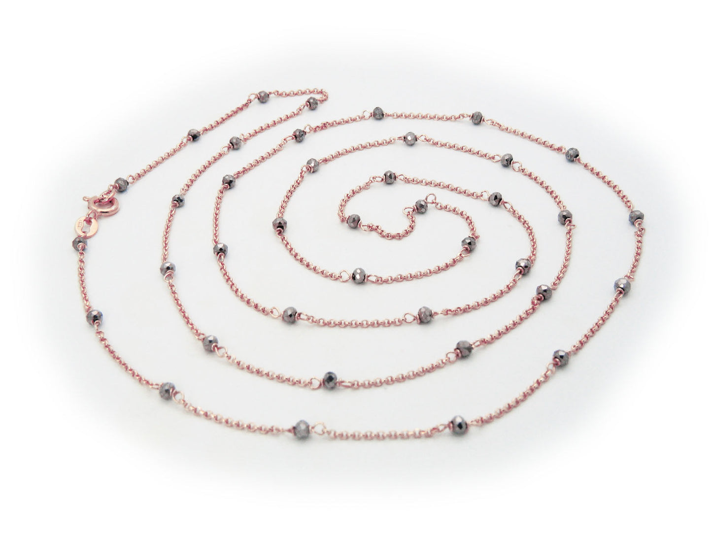 Rose Hematite Nuggets Necklace Necklaces