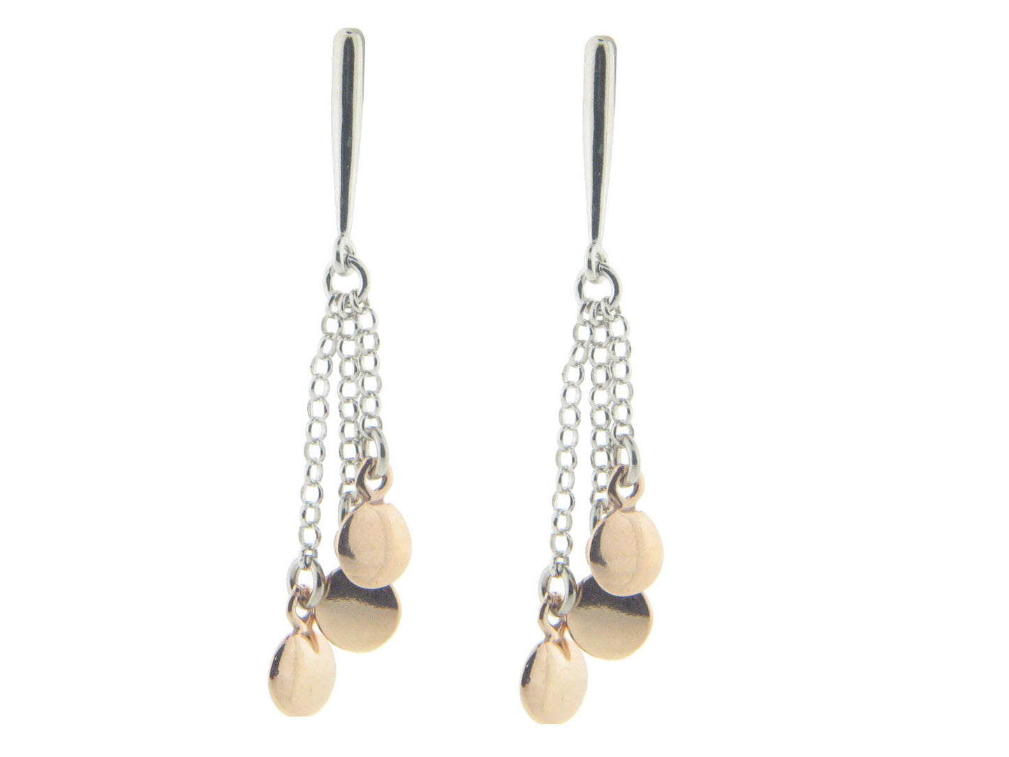 Dangling Discs Earrings Earrings