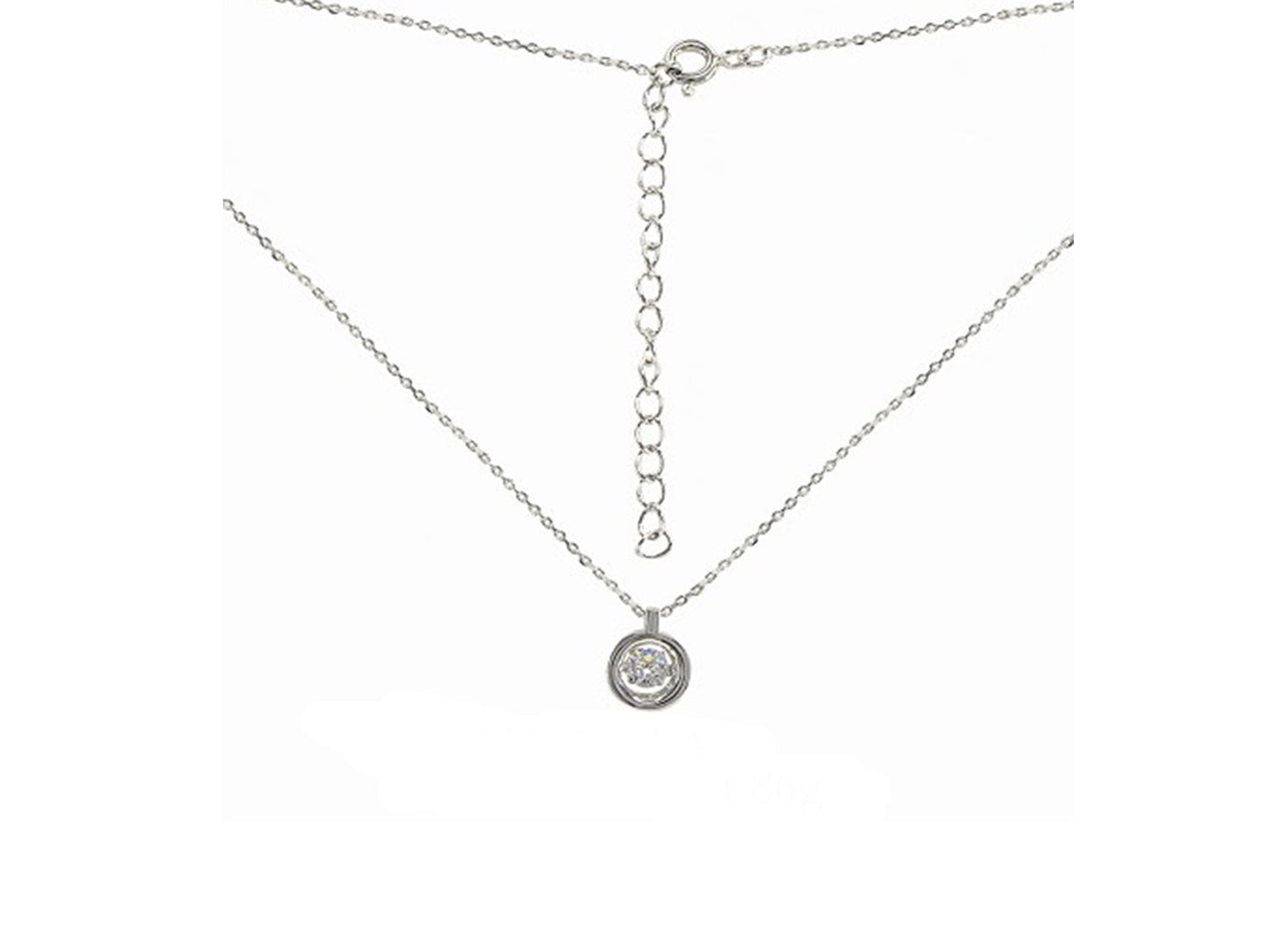 Dancing Diamond (CZ) Necklace Necklaces