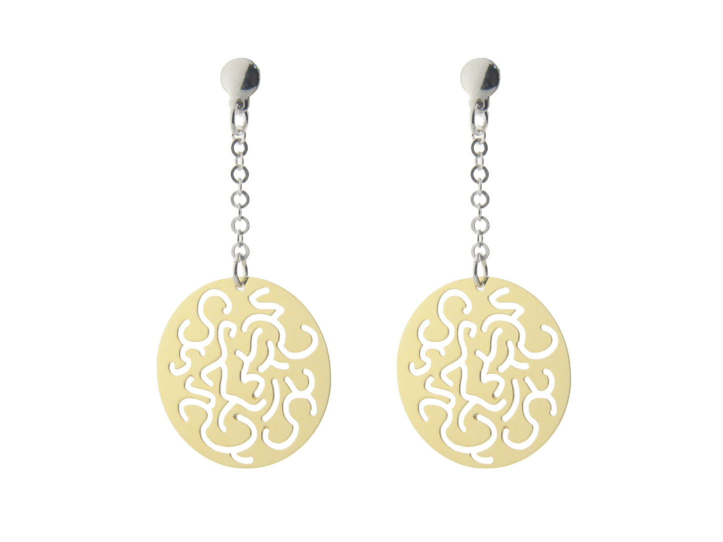 Filigree Discs Earrings Earrings