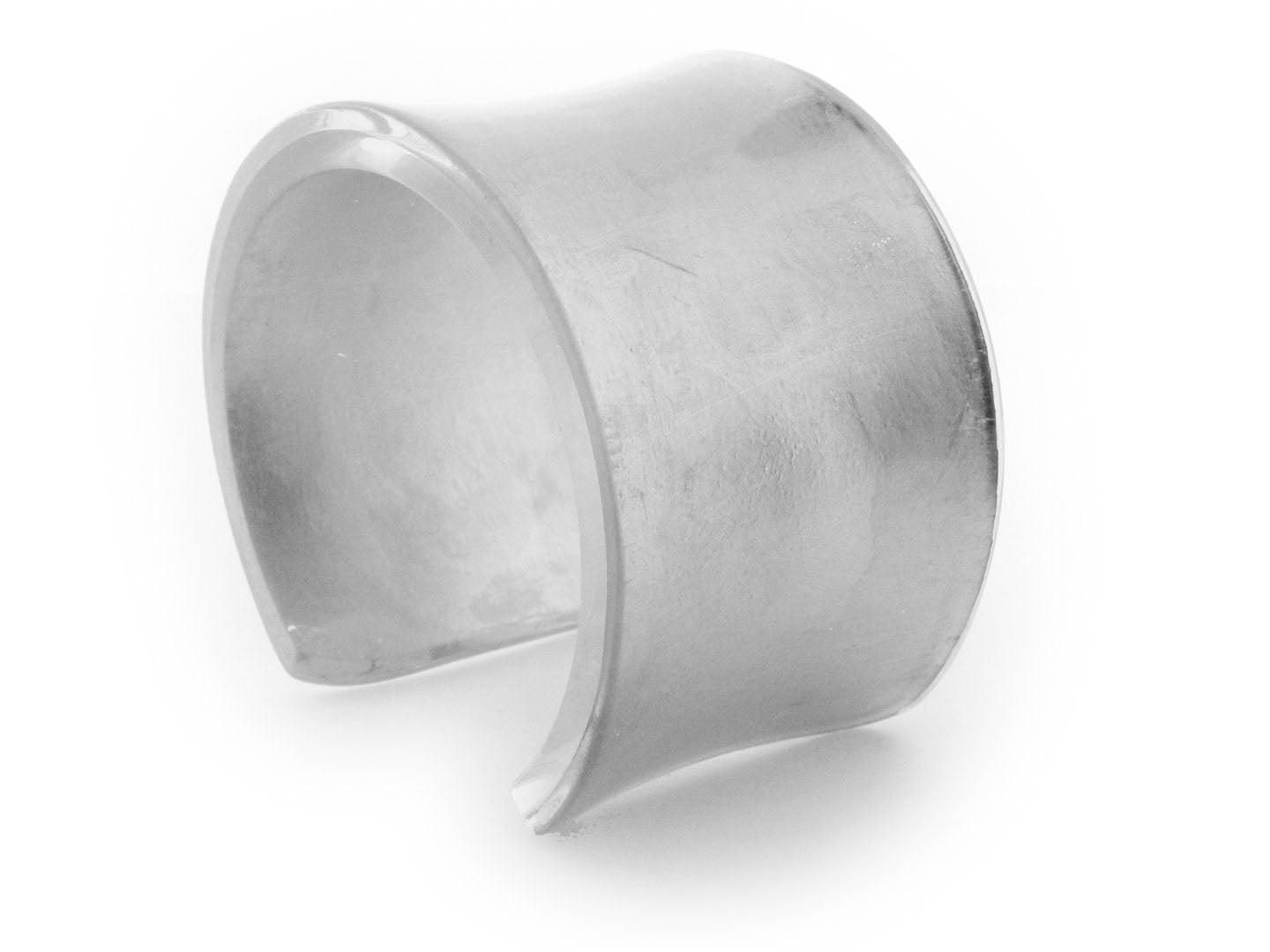Silver Foil Open Cuff Bracelets