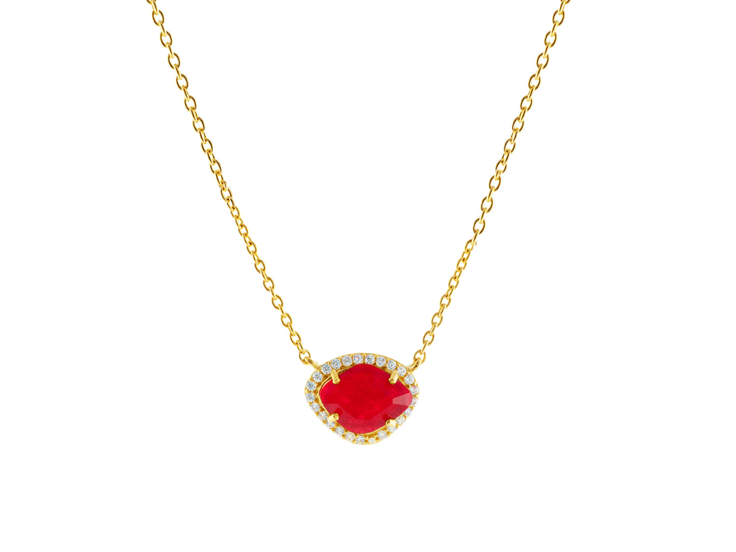 Mini Red Vibrance Necklace Necklaces