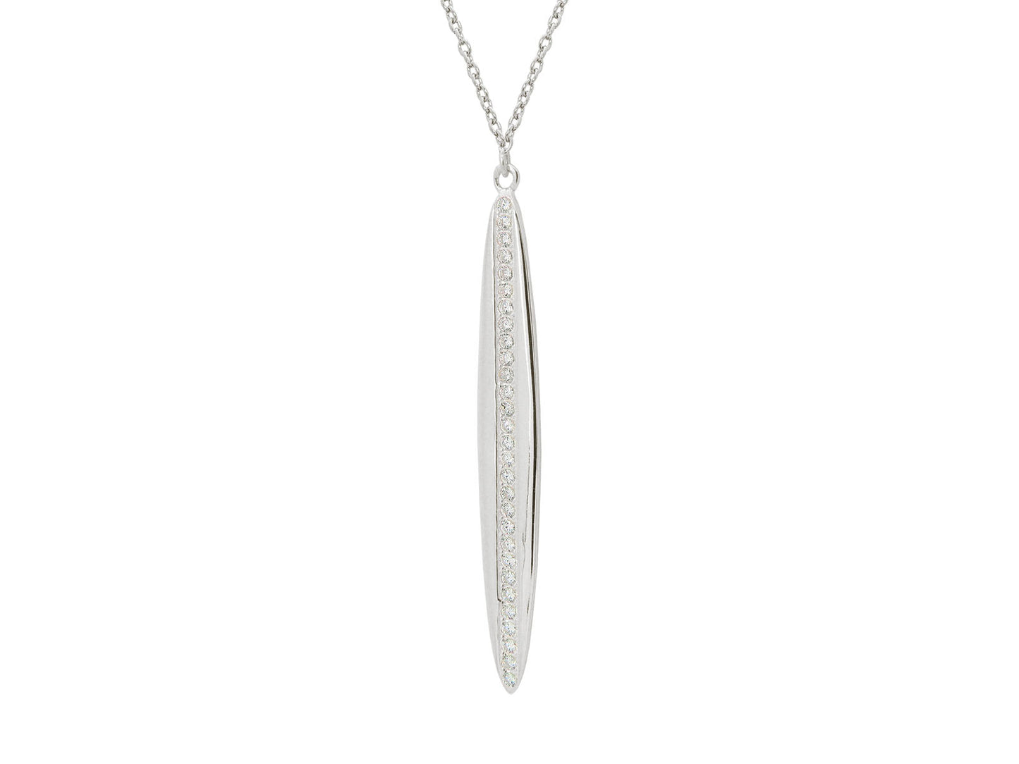 Almond Flash Pendant Necklace Necklaces