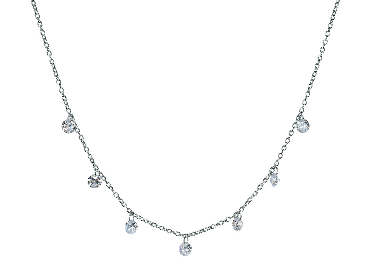 Mini Nude Briolette Necklace Necklaces