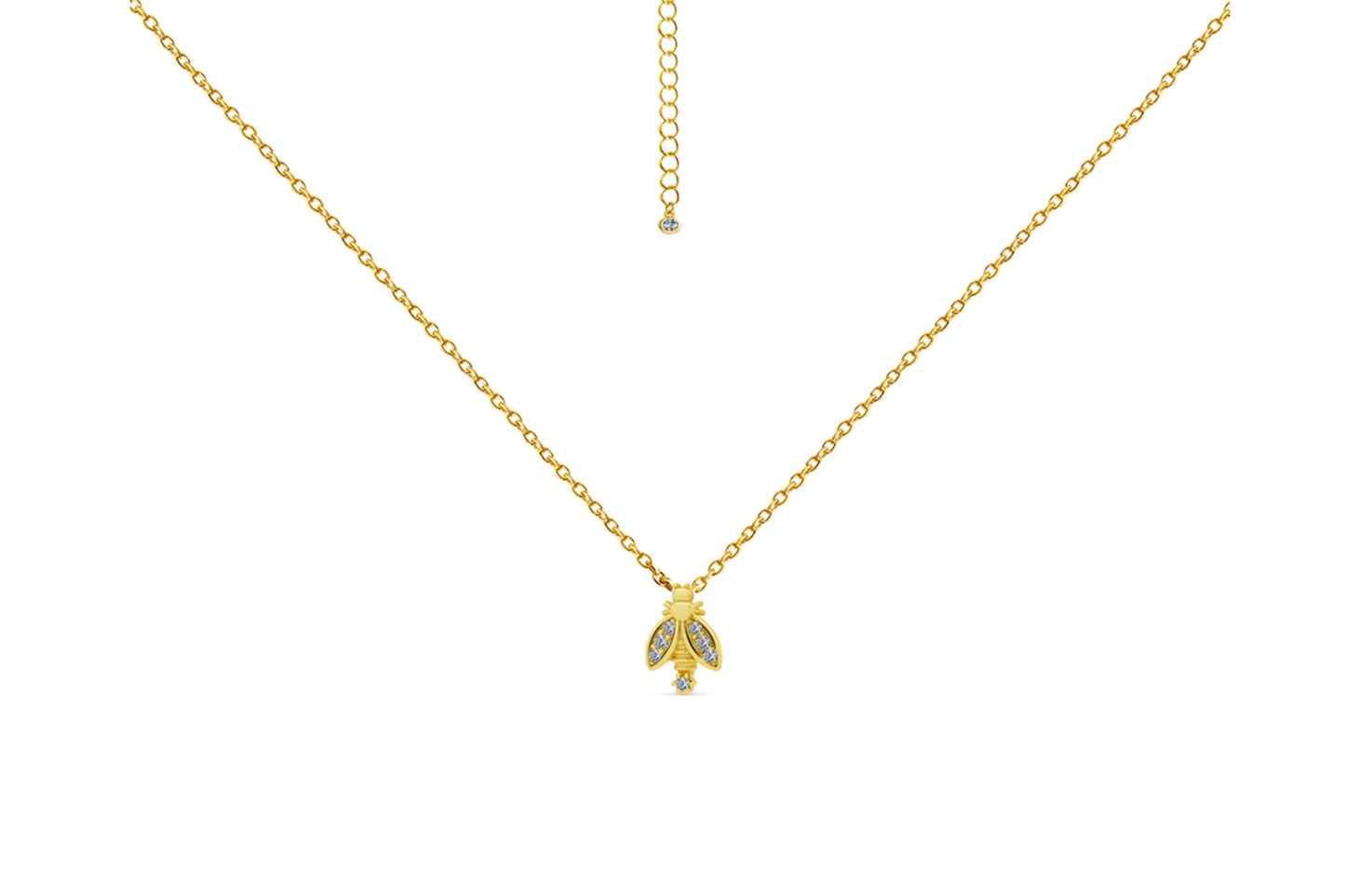 Golden Bug Necklace Necklaces