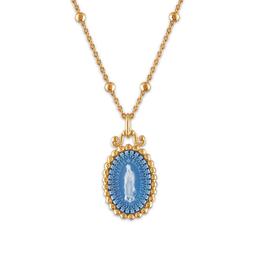 Princesa Our Lady of Guadalupe Medallion Necklaces