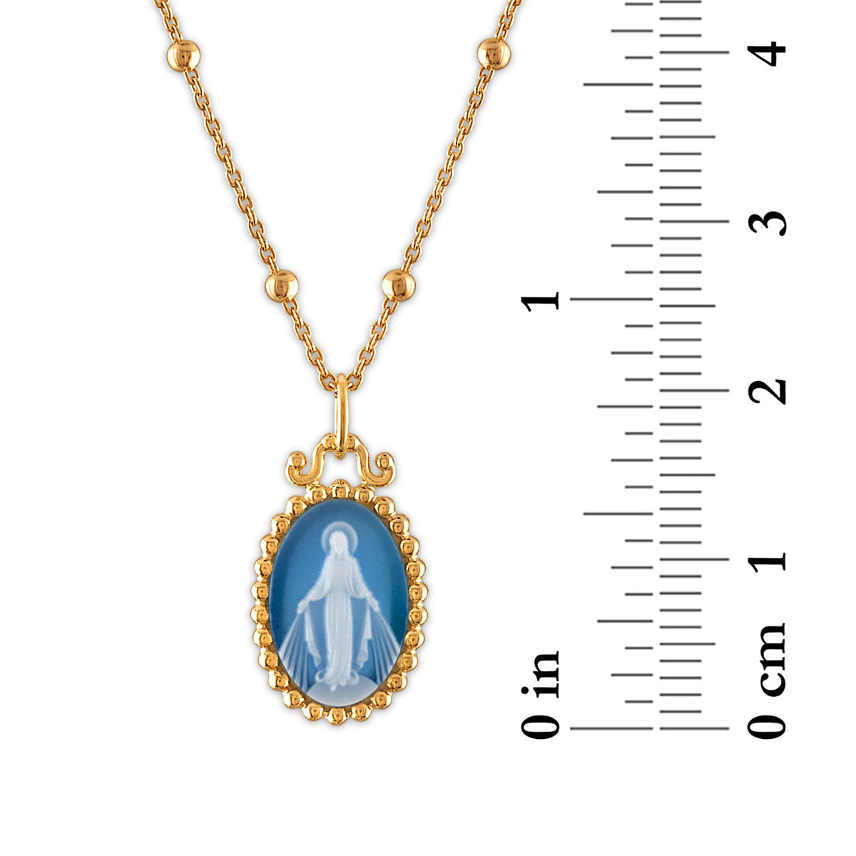 Princesa Miraculous Mary Medallion - Limited Edition Rose