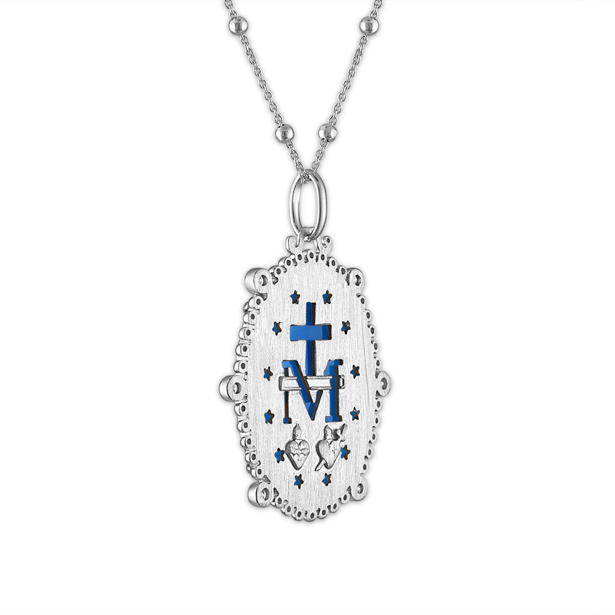 Emperatriz Miraculous Mary Medallion - Limited Edition Silver Necklaces