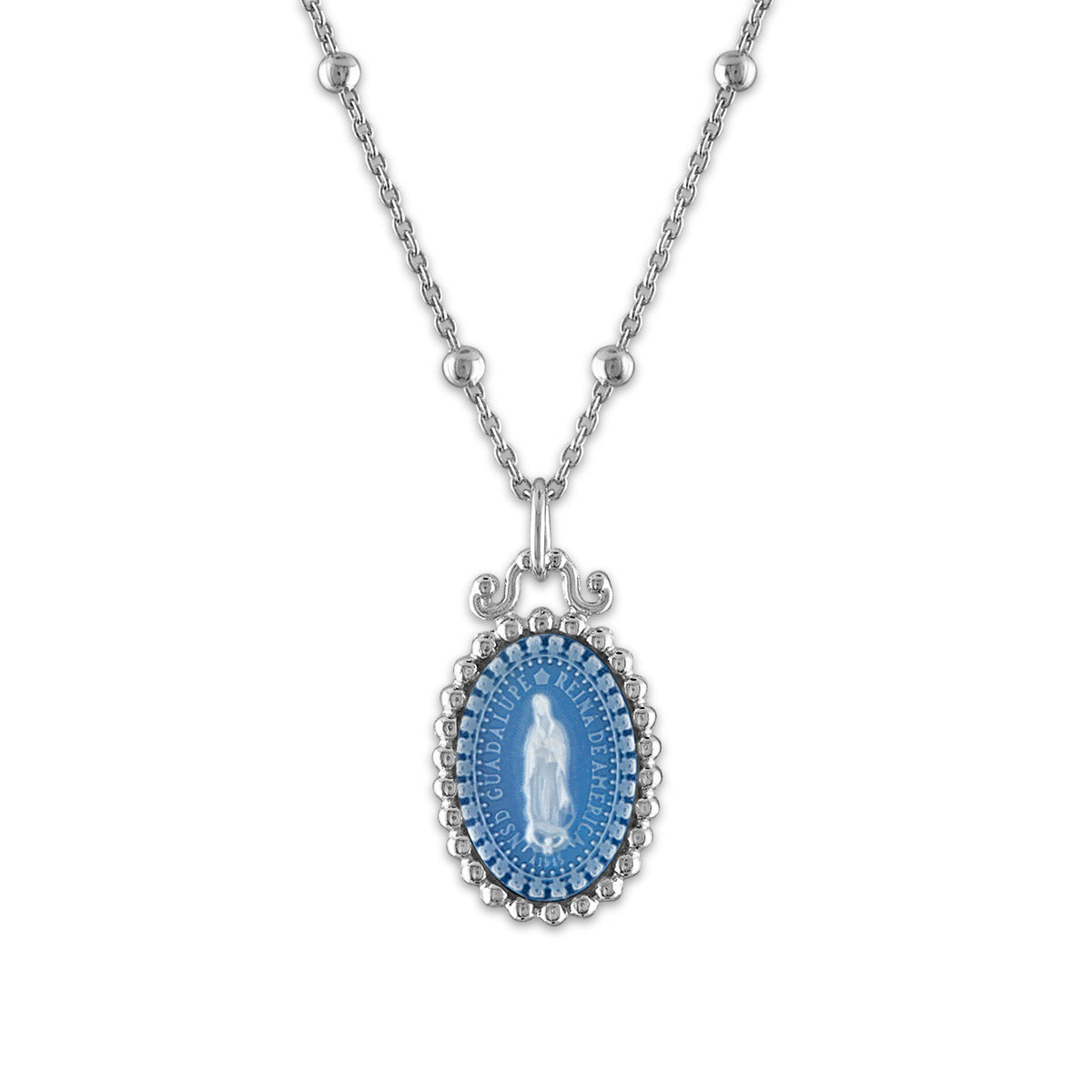 Princesa Our Lady of Guadalupe Medallion - Limited Edition Silver