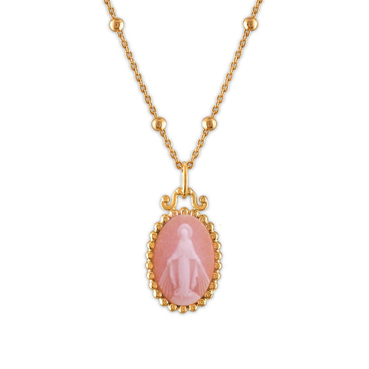 Princesa Miraculous Mary Medallion - Limited Edition Rose