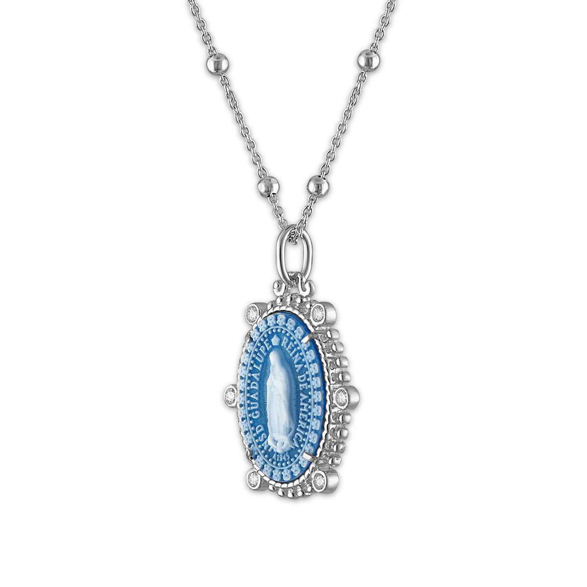 Imperial Our Lady of Guadalupe Medallion - Limited Edition Silver
