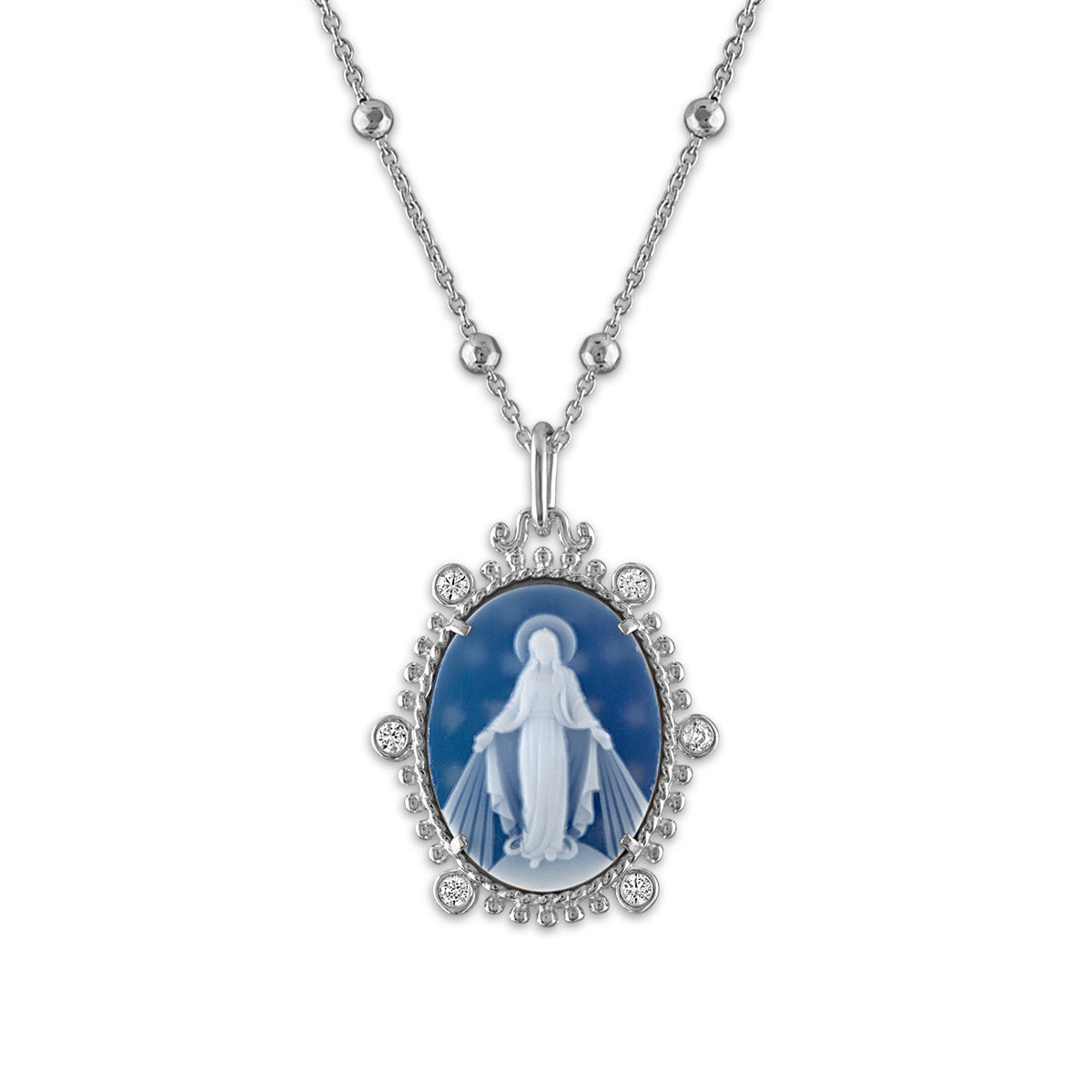 Imperial Miraculous Mary Medallion - Limited Edition Silver