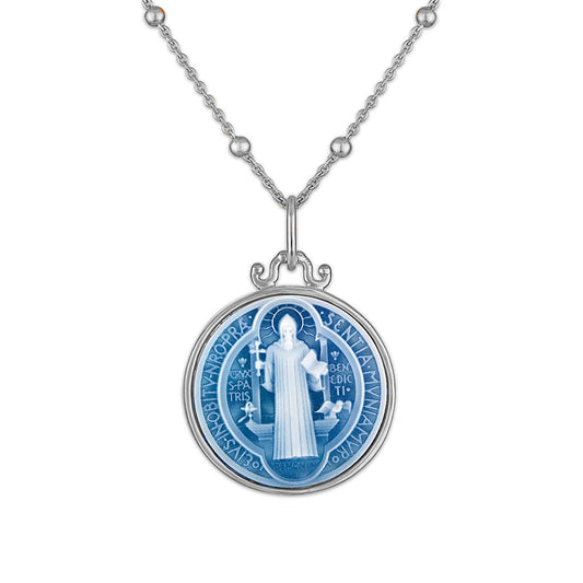 Imperial Saint Benedict Medallion - Silver Edition