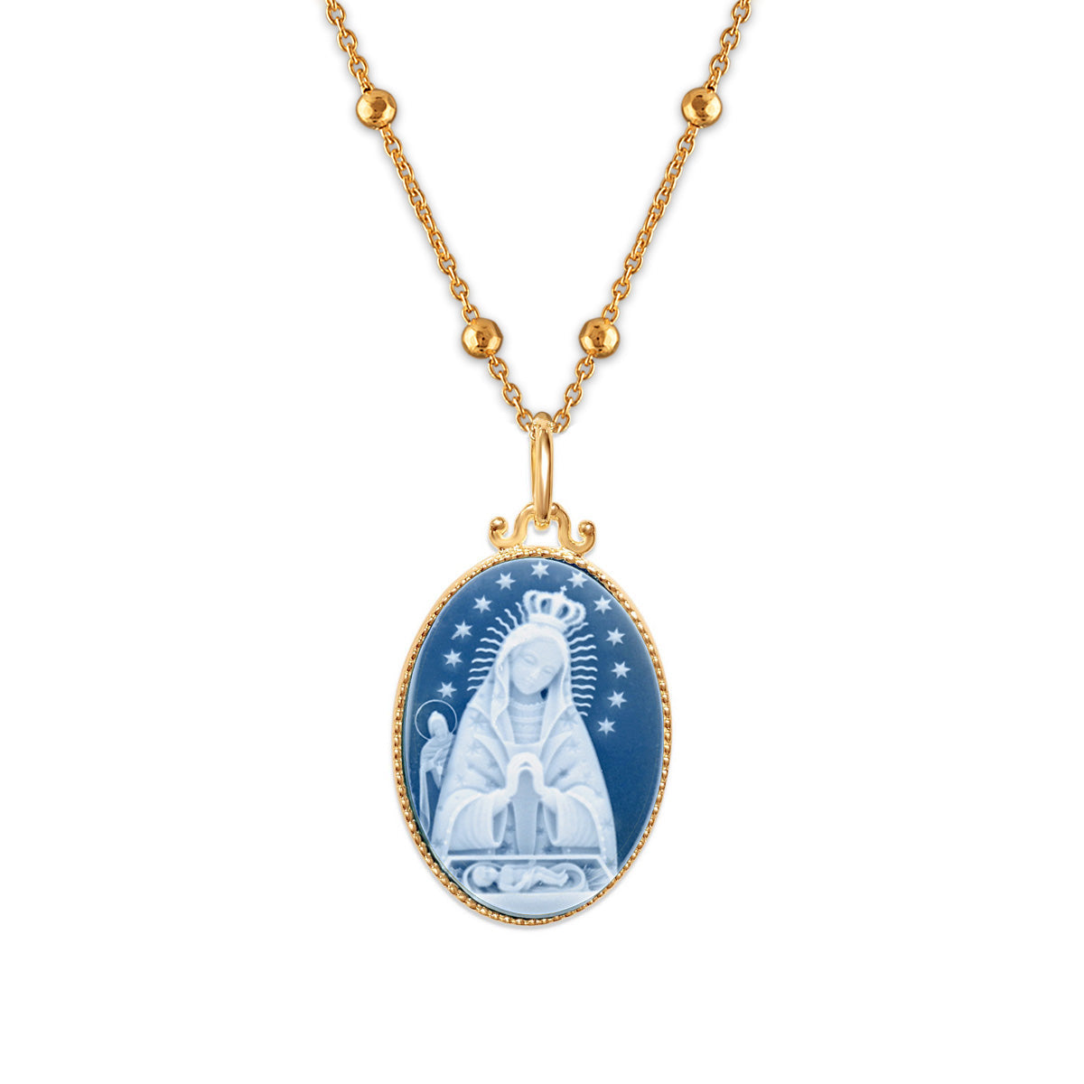 Imperial Virgen de La Altagracia Medallion