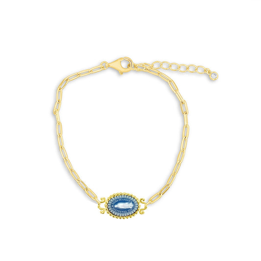 Our Lady of Guadalupe Paper Clip Bracelet