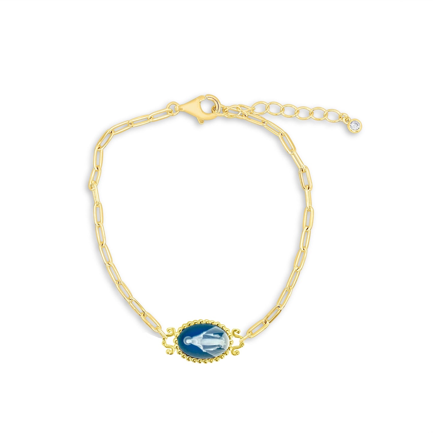 Miraculous Mary Paper Clip Bracelet
