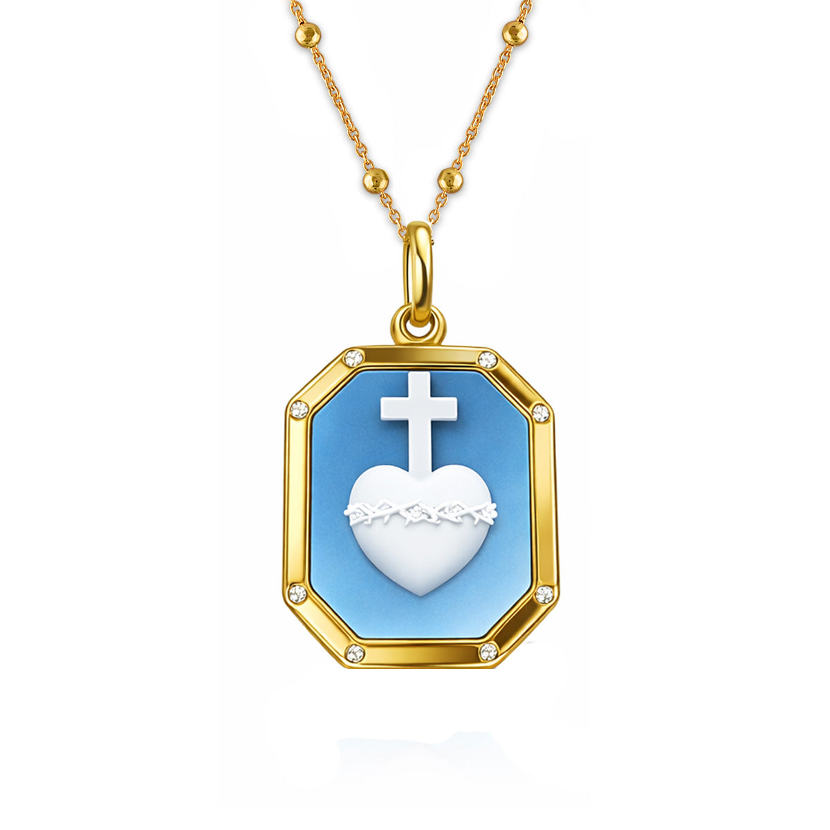 Sacred Heart "Sagrado Corazon"  Medallion  - Statement Edition