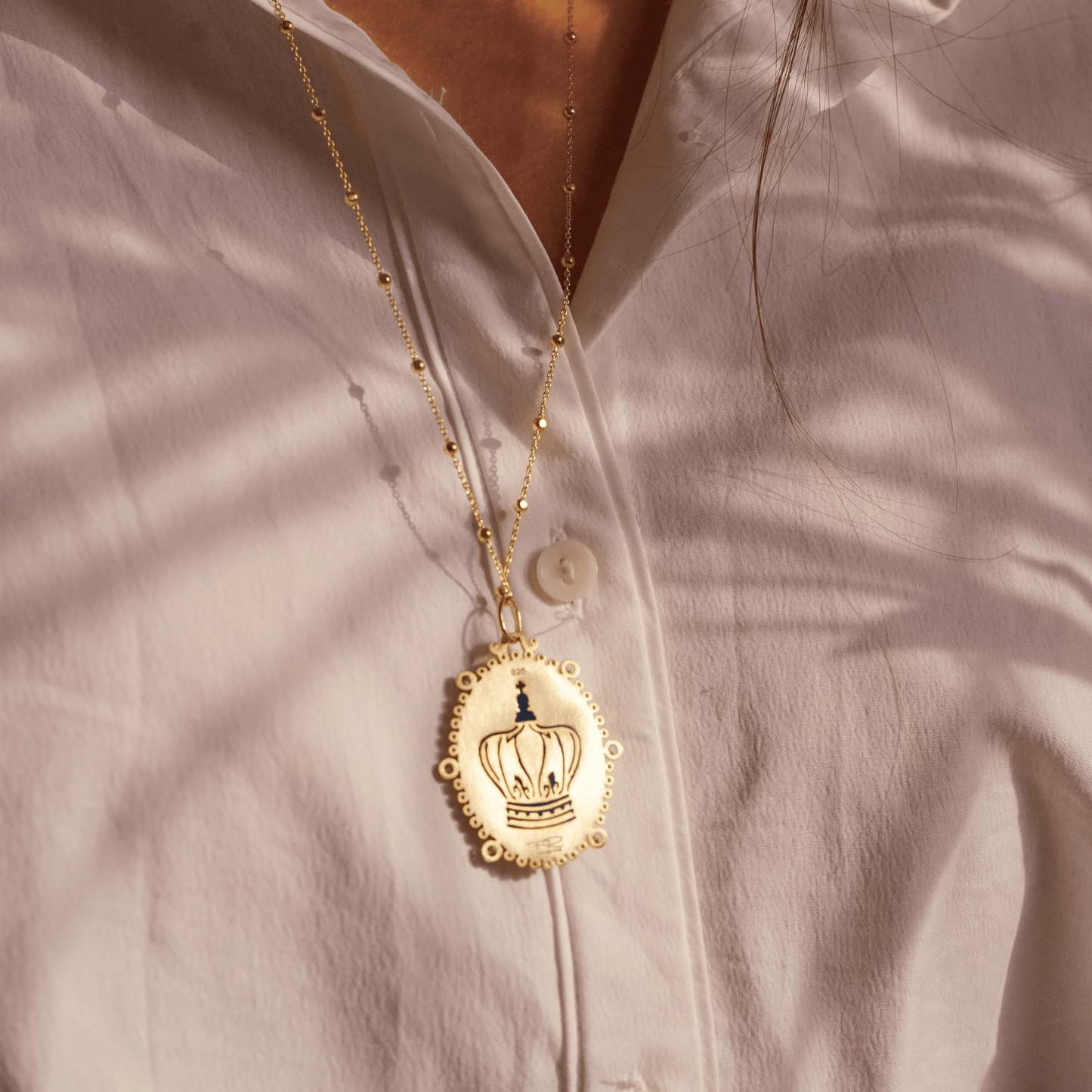 14k Excelsus Our Lady of Guadalupe Medallion Necklaces