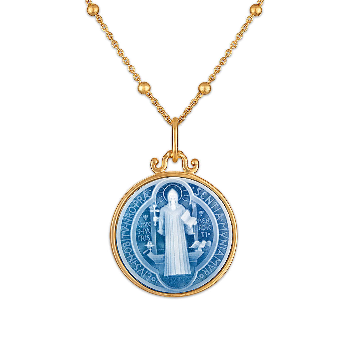 Imperial Saint Benedict Medallion Necklaces