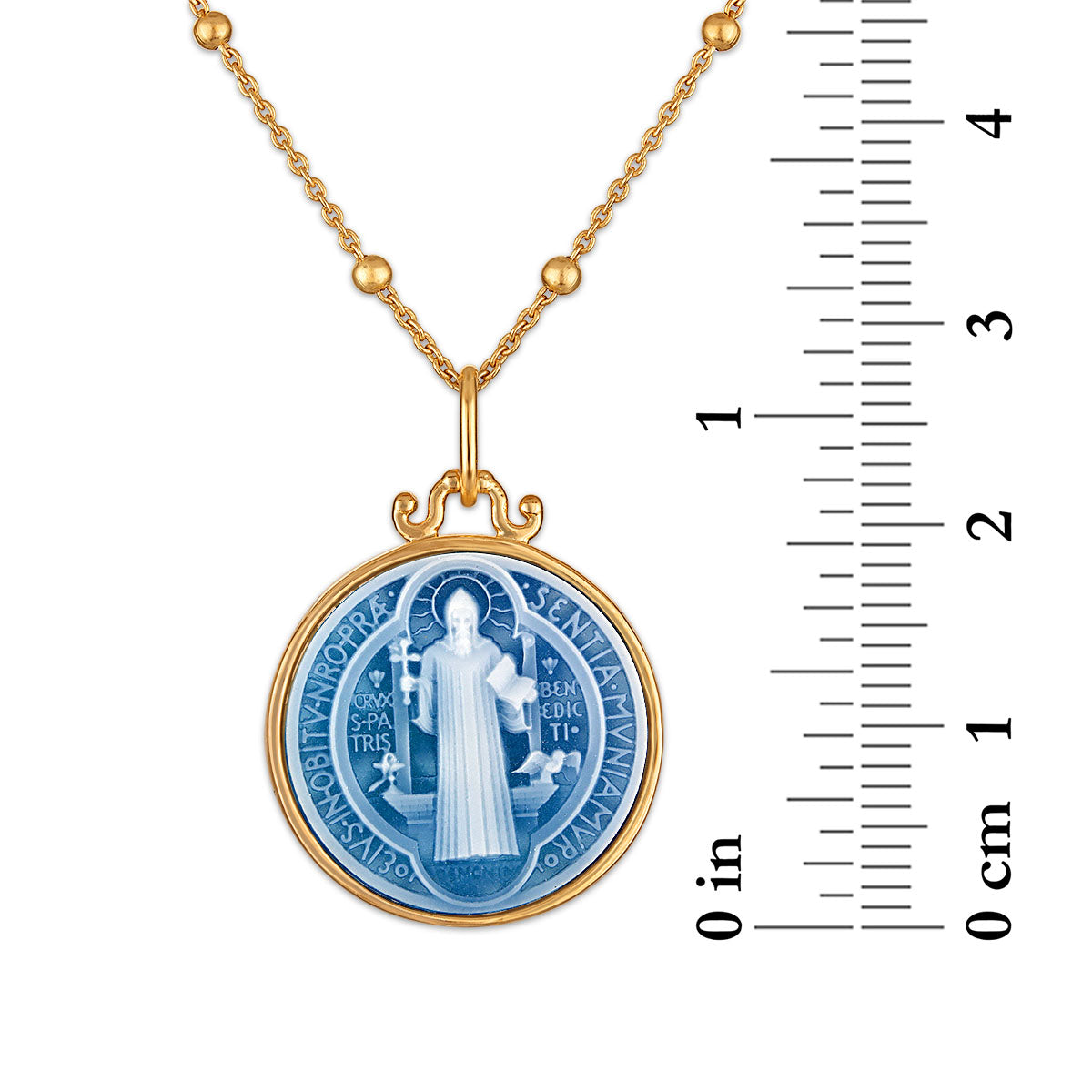 Imperial Saint Benedict Medallion Necklaces