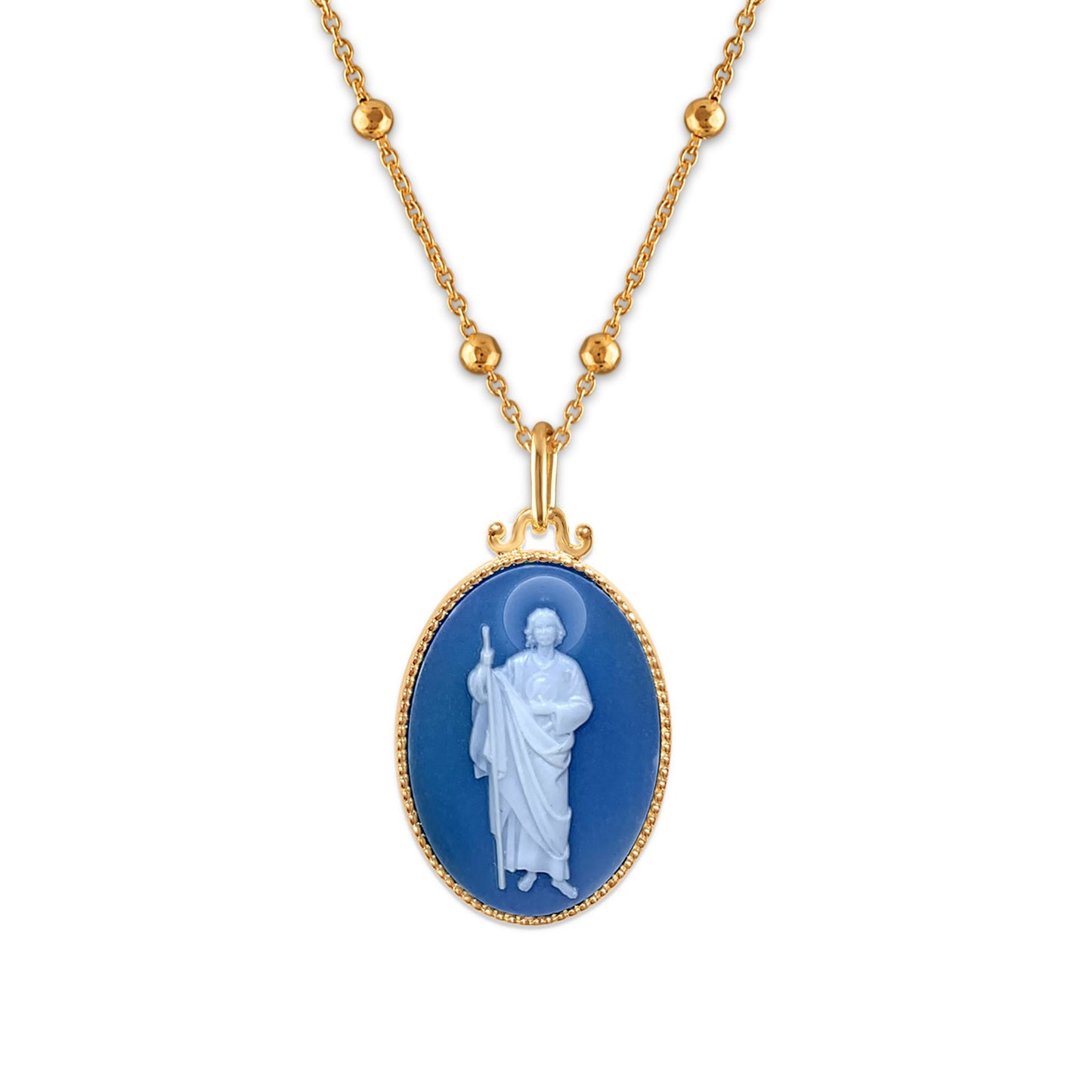 Imperial Saint Jude Medallion Necklaces