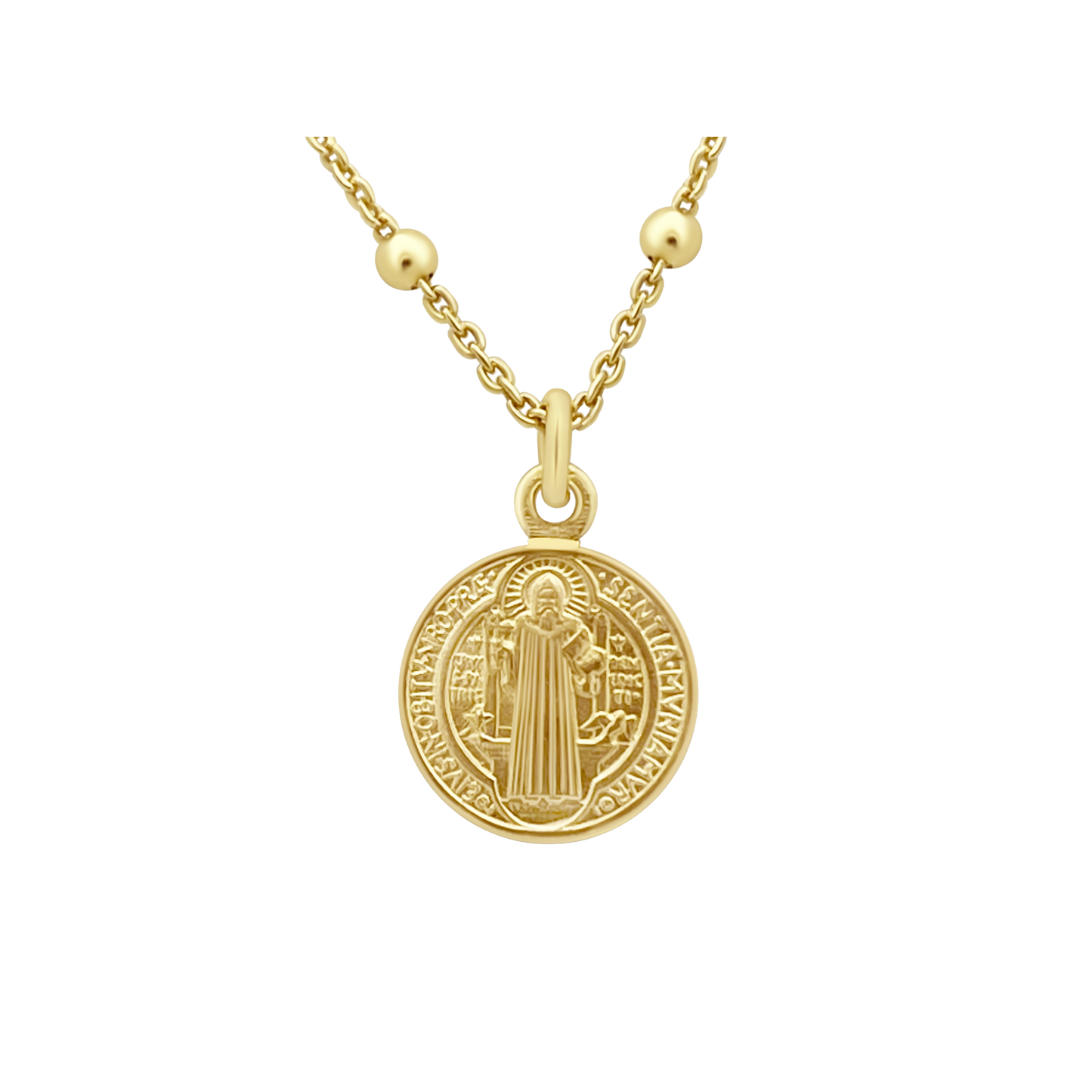 14k Gold Plated Sterling Silver San Benito Necklace Necklaces