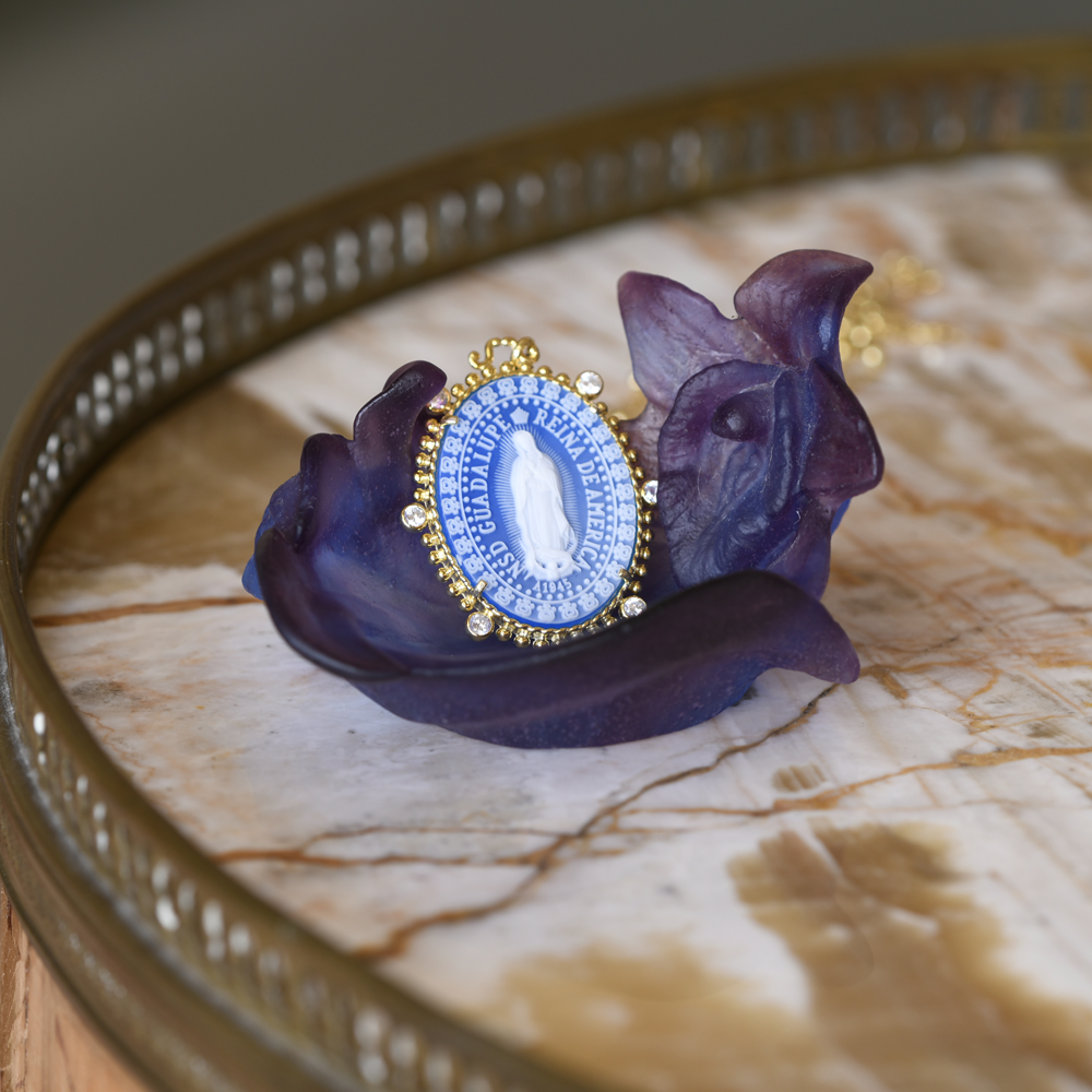 Reina Our Lady of Guadalupe Medallion Necklaces