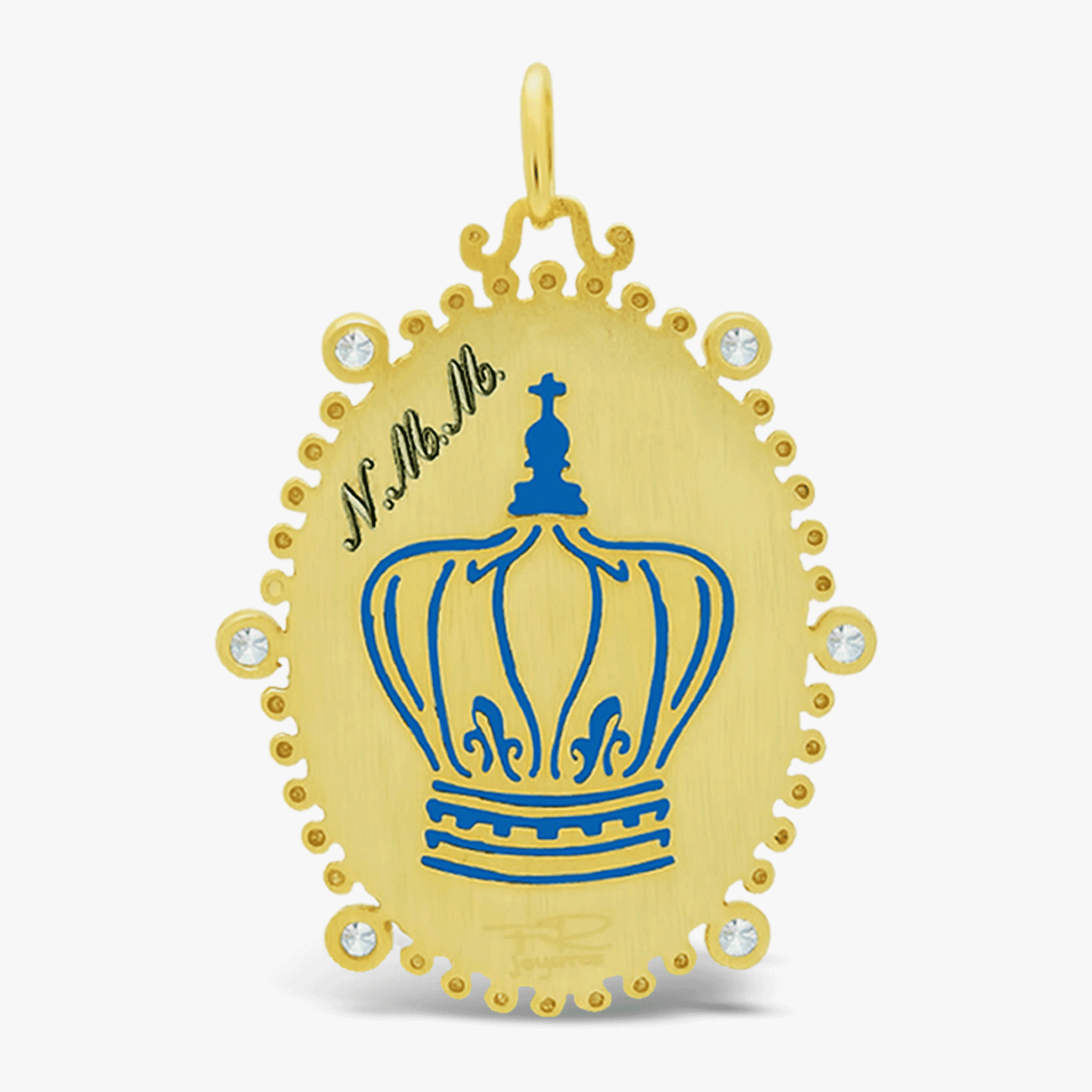 REINA GUADALUPE MEDALLION + MANTLE BOX + ENGRAVING