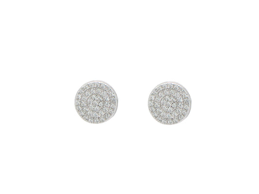 Essential Pave CZ Studs Earrings