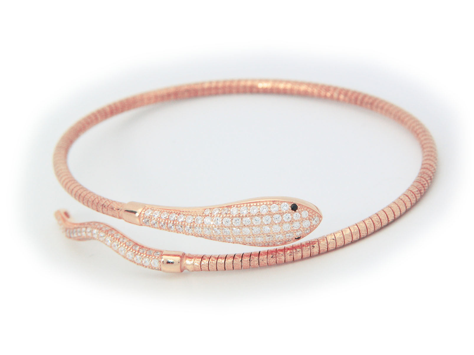 Rose Cleopatra Cobra Snake Bracelet Bracelets