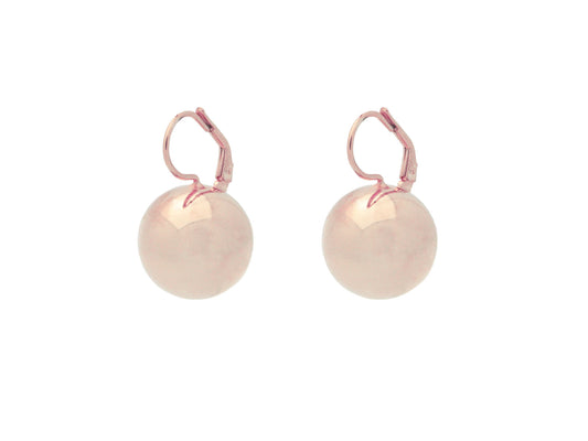 Rose Dangling Globes Earrings Earrings