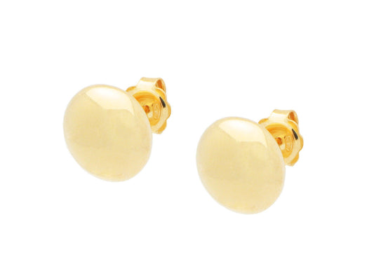 Puffed Sun Omega Clip Earrings Earrings