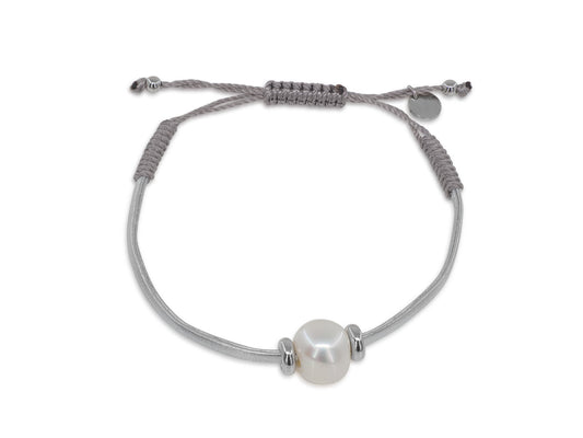 Pearl & Leather Bracelet Bracelets