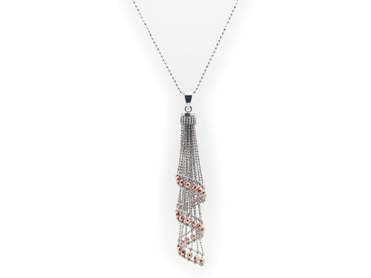 Silk Spiral Necklace Necklaces