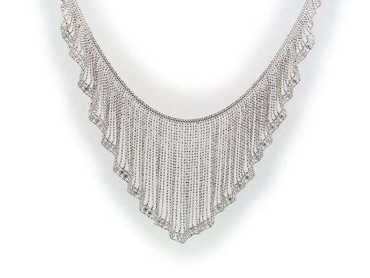 Silk Curtain Collar Necklace Necklaces