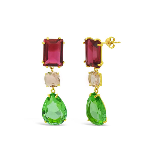 Colorado City Centre Crystal Drop Earrings Earrings