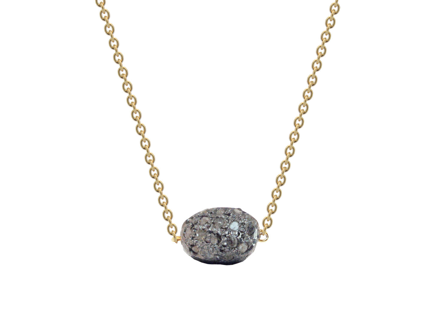 Diamond Meteorite Necklace Necklaces