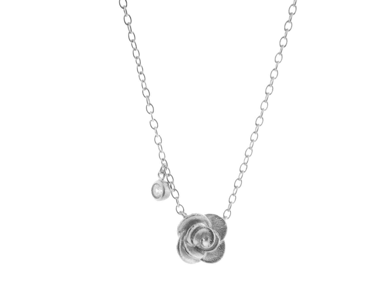 Dangling Flower Necklace Necklaces