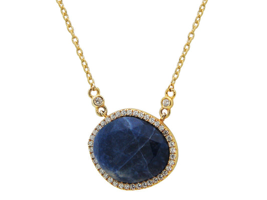 Sparkling Lapis Lazuli Necklace Necklaces