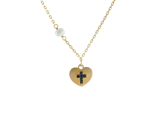 Vermeil Heart Necklace Necklaces