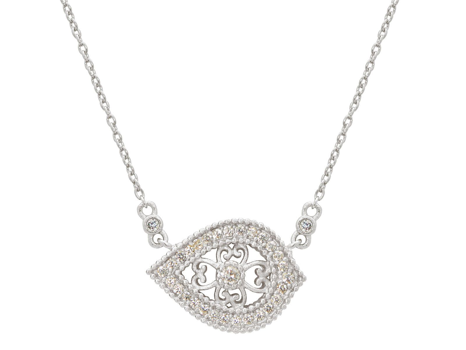 Antique Sparkling Eye Pendant Necklace Necklaces